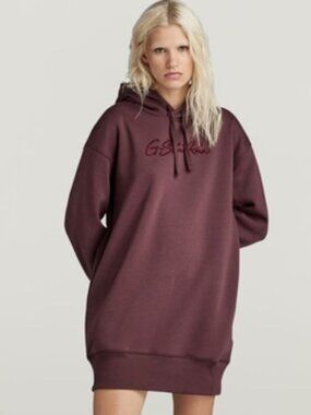 NWT G STAR Flocked HGooded Sweatshirt